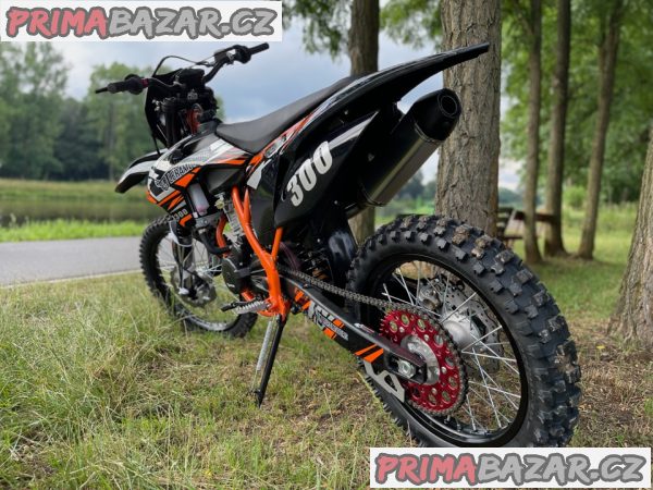 Pitbike Killer PRO 300ccm, 21_18, oranžová