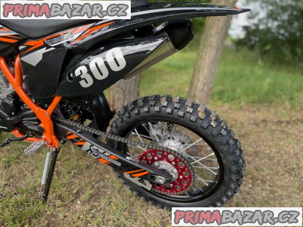 Pitbike Killer PRO 300ccm, 21_18, oranžová