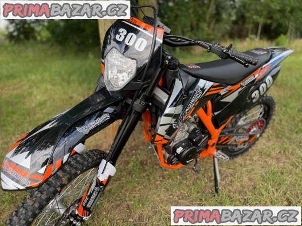 Pitbike Killer PRO 300ccm, 21_18, oranžová