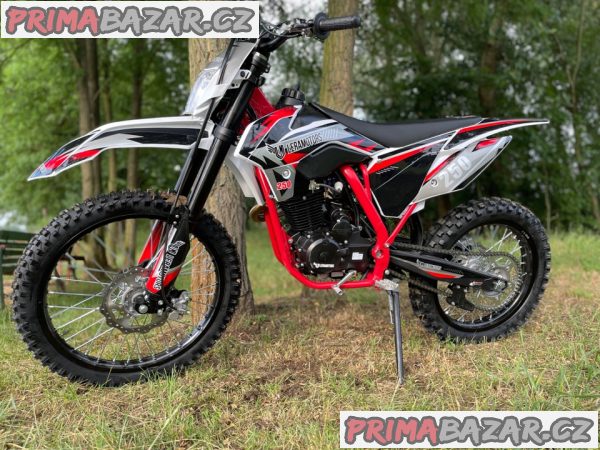 Pitbike Killer 250ccm, 21_18, červená