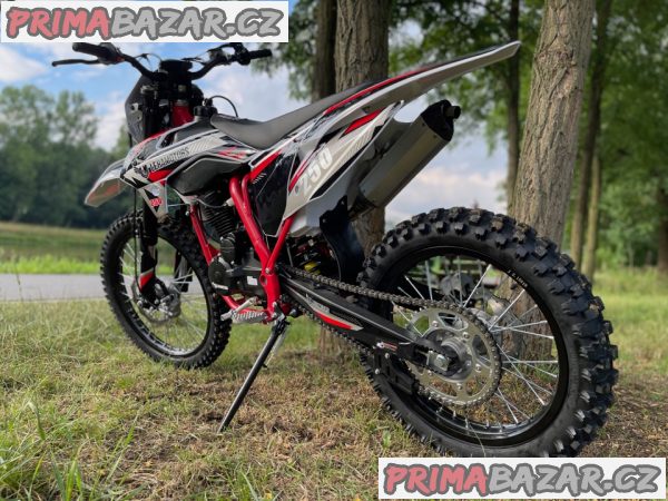 Pitbike Killer 250ccm, 21_18, červená