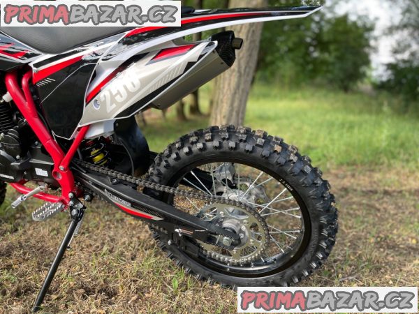 Pitbike Killer 250ccm, 21_18, červená