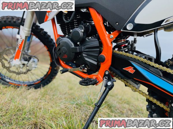 Pitbike Thunder 250ccm, oranžová