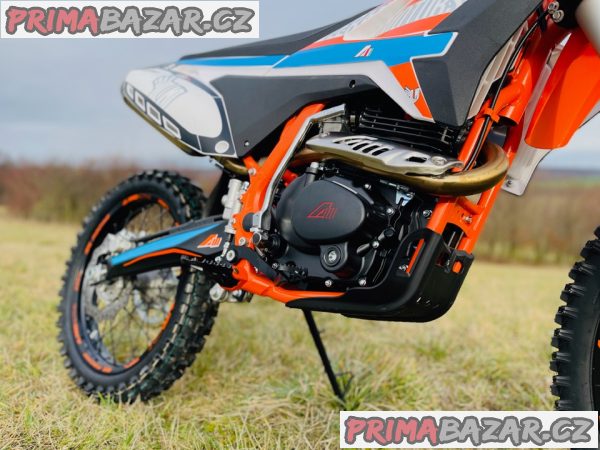 Pitbike Thunder 250ccm, oranžová