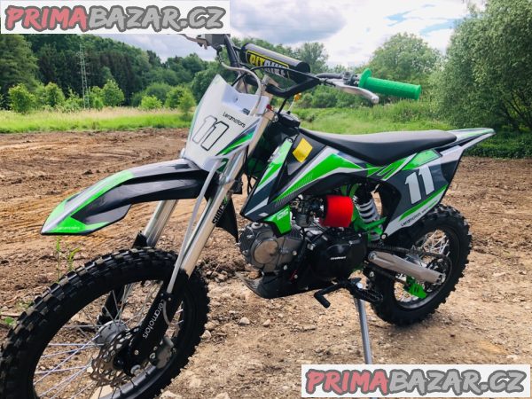 Kroska Shark 125ccm, e-start, zelená