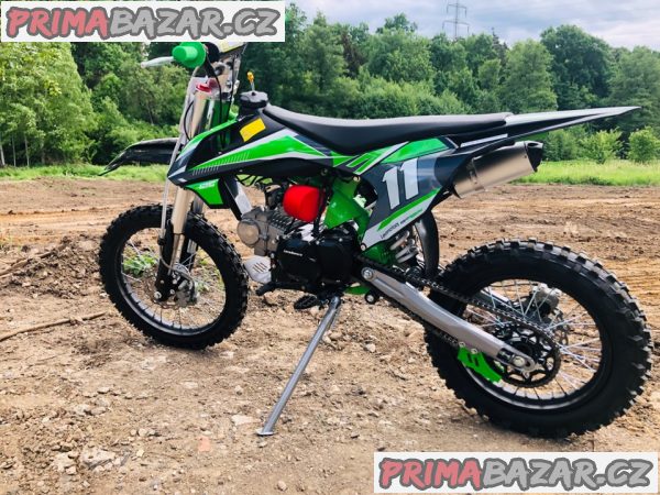 Kroska Shark 125ccm, e-start, zelená