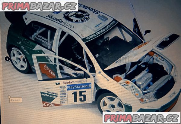 Model Škoda Fabia WRC 2003