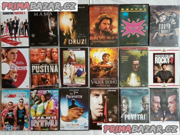 160 orig.DVD světových režisérů od 65 Kc