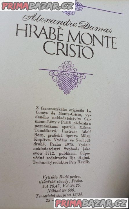 Hrabě Monte Cristo (Alexandre Dumas)
