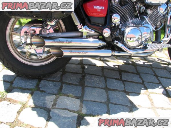 Yamaha Virago Laděné výfuky Thundering Eagle Nové