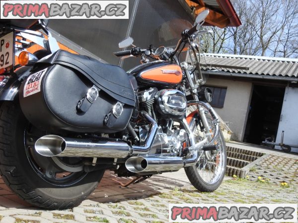 Harley Davidson Laděné Výfuky Thundering Eagle Nerezové Nové