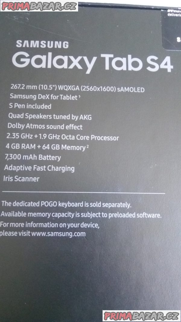Samsung Galaxy tab s4