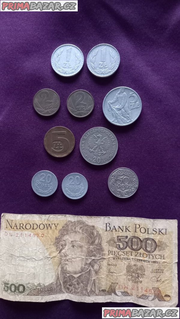 Mince a bankovka - Polsko