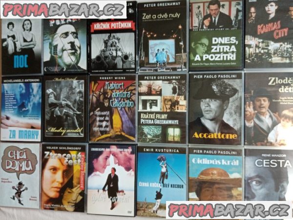 180 orig.DVD kvalitních vydavatelství od 71 Kč