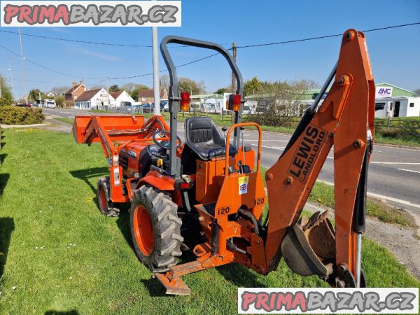 Malotraktor Kubota B-2IIOB luxusní původní stav