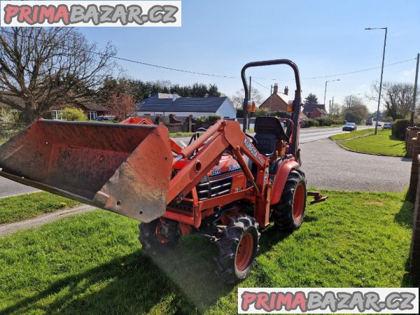 Malotraktor Kubota B-2IIOB luxusní původní stav