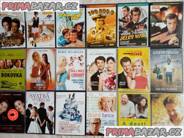 Original DVD komedie a romantika od 43Kc