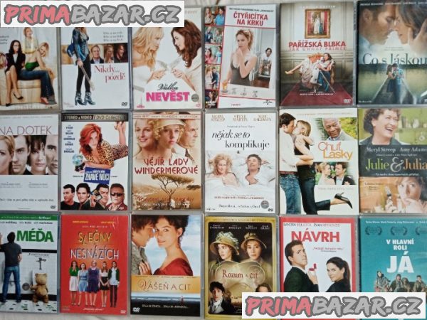 Original DVD komedie a romantika od 43Kc