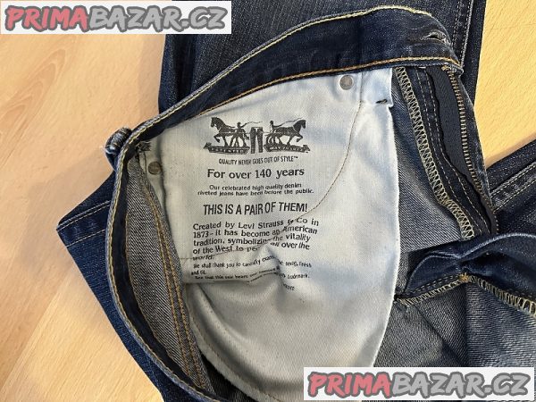 LEVISKY originál pánské jeans LEVI STRAUSS Levi´s® 511 W34/L32