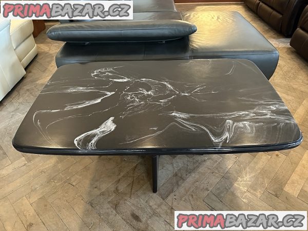 337 Mramorový konferenční stolek - leštěný mramor