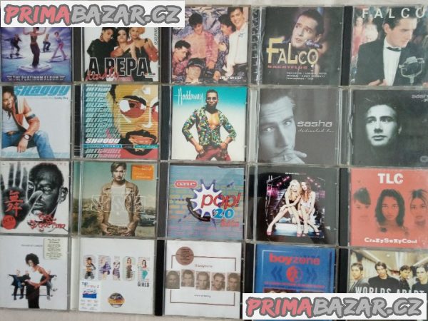 Orig. CD, MC europop, 90tky, 2000 od 109 Kč