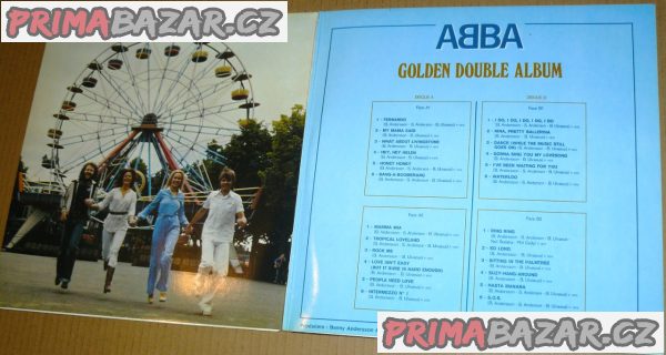 LP - vinyl  ABBA / GOLDEN DOUBLE ALBUM, Polar Music (1976)