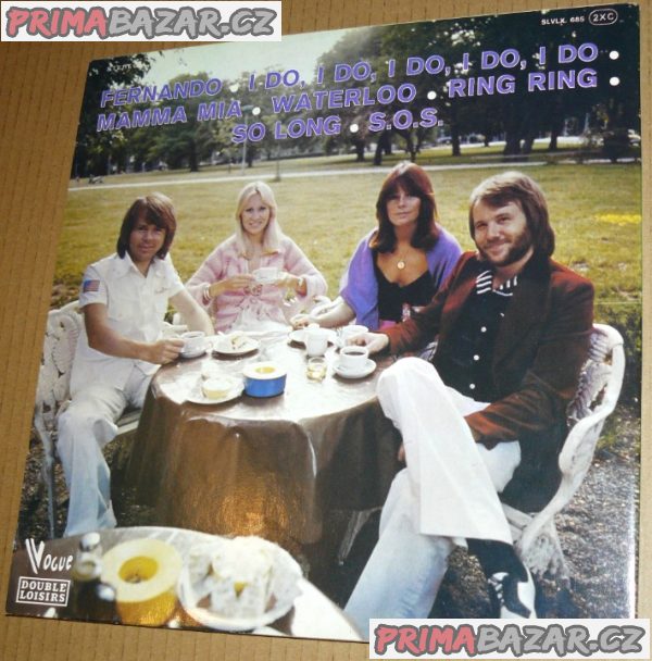 LP - vinyl  ABBA / GOLDEN DOUBLE ALBUM, Polar Music (1976)