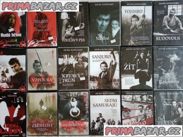 170 DVD kvalitních režisérů od 72 Kč