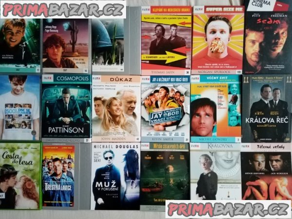 170 DVD kvalitních režisérů od 72 Kč