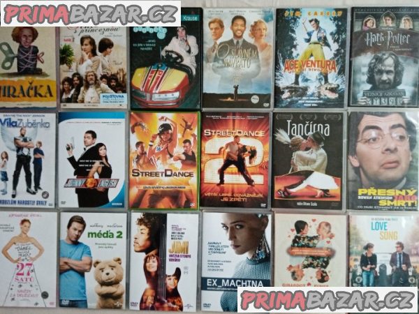 170 DVD kvalitních režisérů od 72 Kč