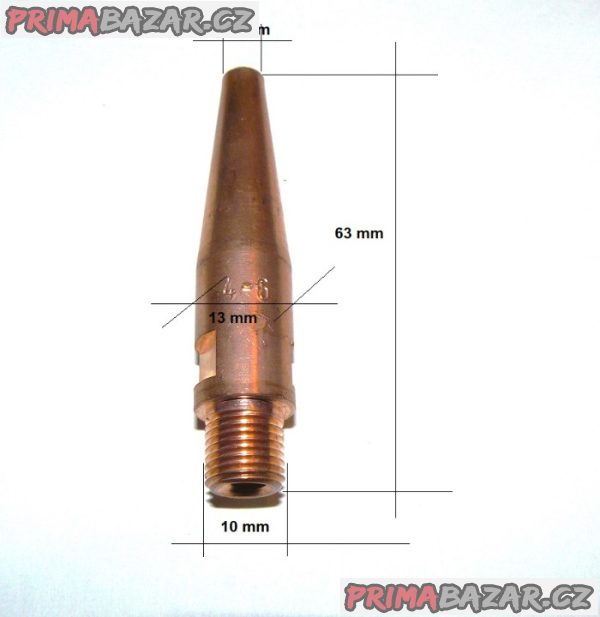 Hubice (špička) svařovací AC 4-6 (NOVÉ) svářecí technika