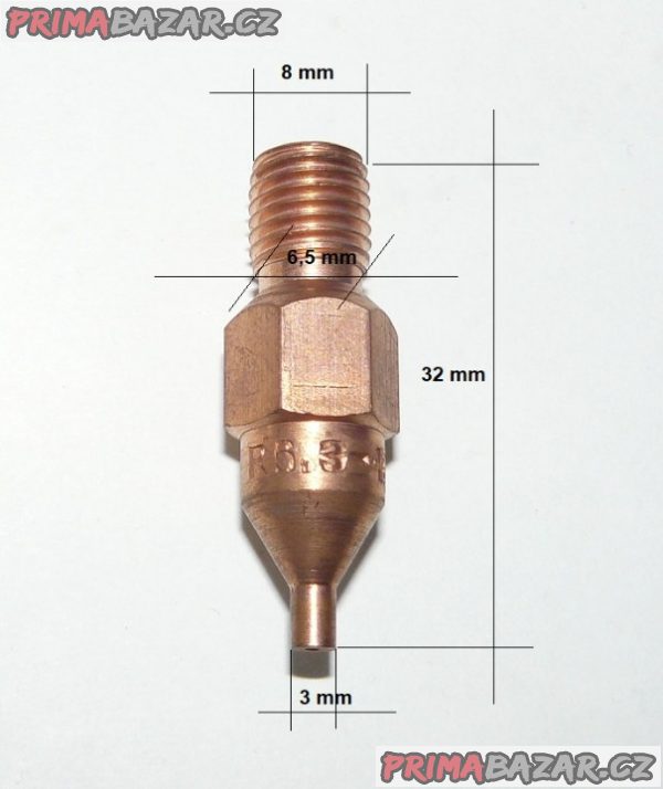 Hubice (špička) AC řezací R6 3-10  (NOVÉ) svářecí technika