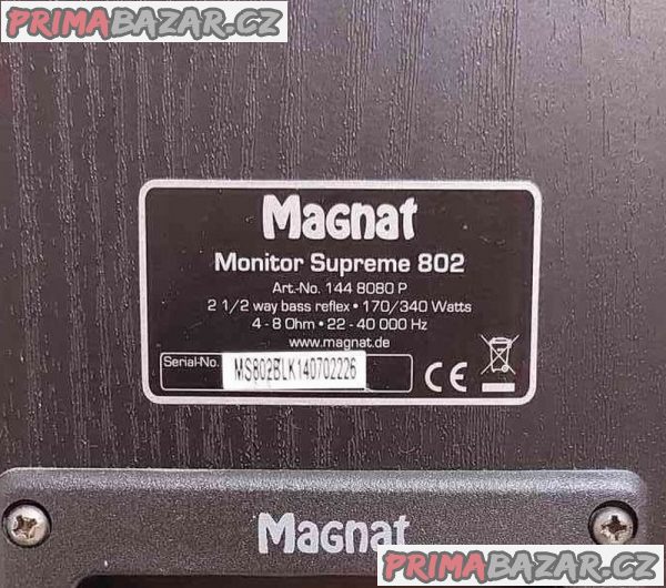 Magnat Supreme 802 set 5.0 - Černá bazar