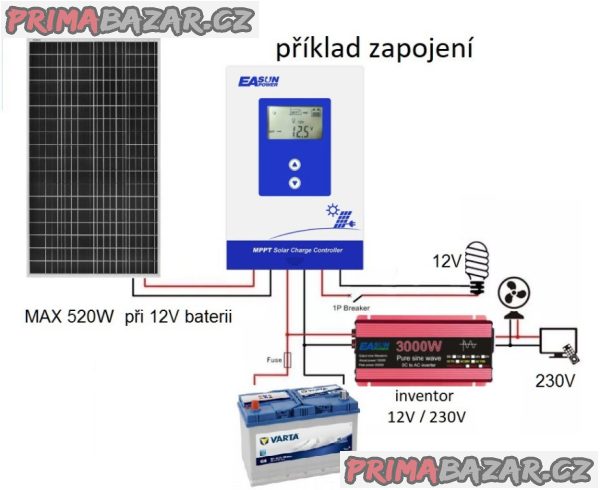 Solární regulátor MPPT