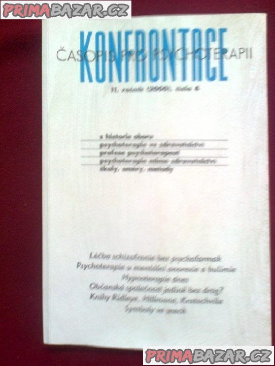 starší časopisy pro obor PSYCHOLOGIE - Konfrontace starší časopisy pro obor PSYCHOLOGIE - Konfrontace