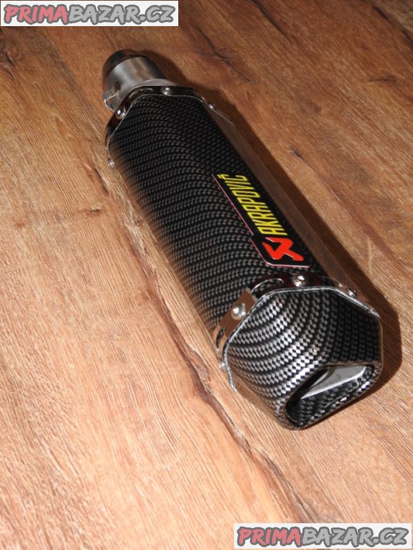 Laděný výfuk Akrapovič carbon Nový Laděný výfuk Akrapovič carbon Nový