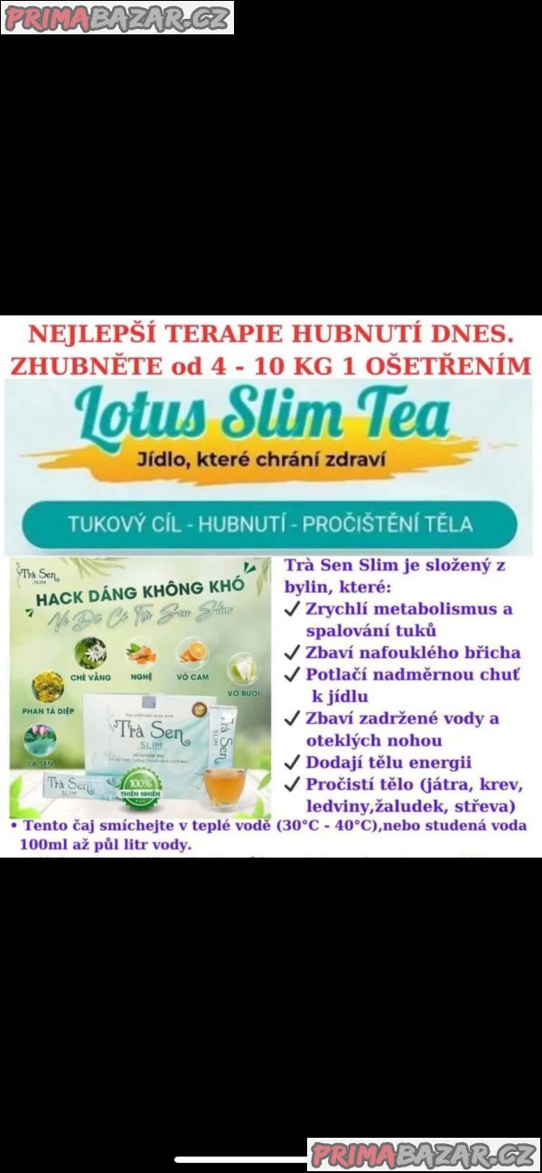 Tra sen slim - lotosový čaj Tra sen slim - lotosový čaj
