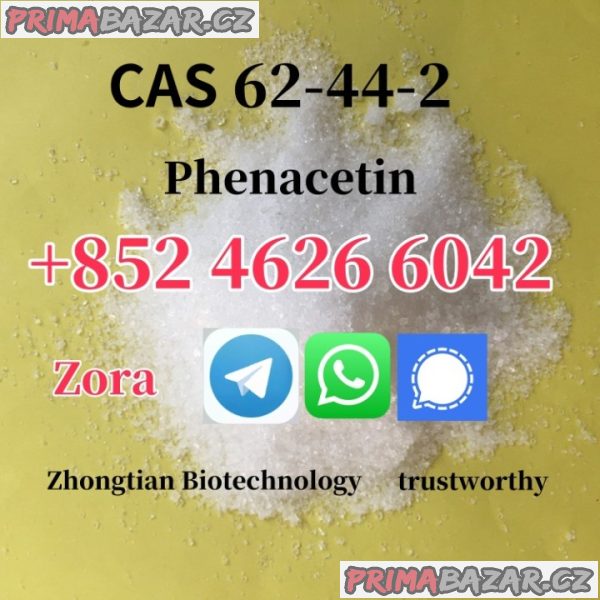 99% High Purity CAS 62-44-2 Phenacetin Crystals For Pain Relieving with Best Price