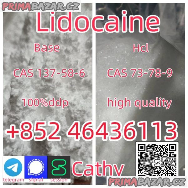 Lidocaine powder hot sell in Uk Holland CAS 137-58-6    Add +852 46436113