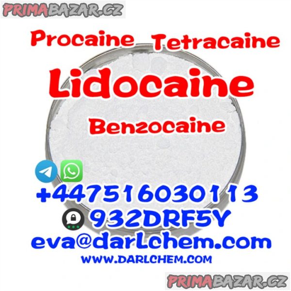 99% Pure Lidocaine powder Hydrochloride Powder 100% Door to Door Lidocaine powder CAS 73-78-9