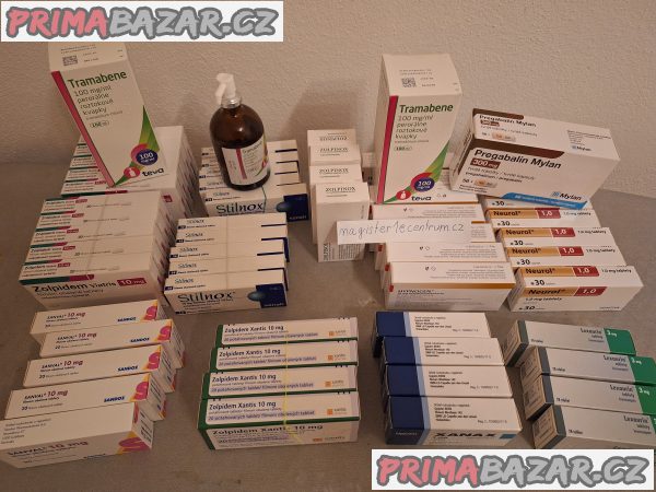 Tramal, Tramabene, Zolpidem, Neurol, Lexaurin