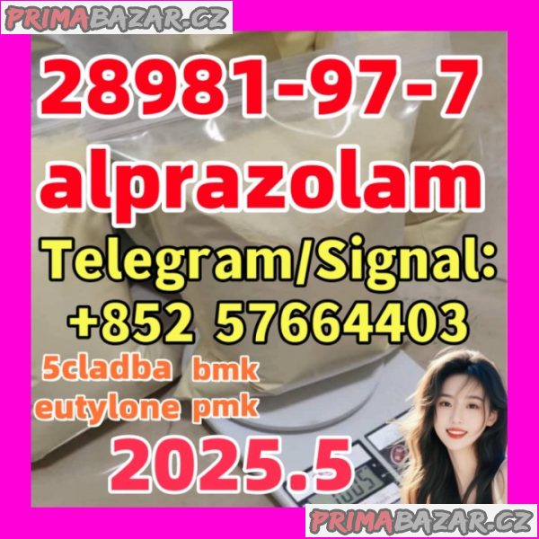 alprazolam 28981-97-7 5cladba eutylone Free sample top superstrong material