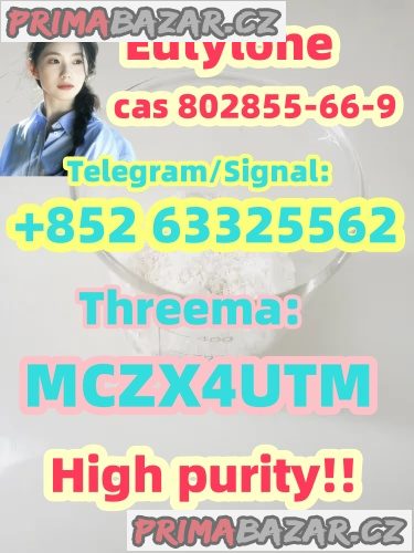 hot selling Eutylone/EU/molly cas 802855-66-9 in stock