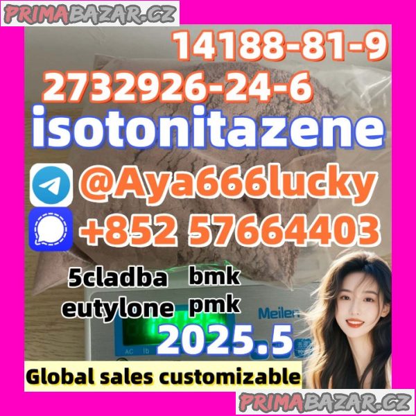 14188-81-9 isotonitazene 2732926-24-6 5cladba eutylone Low price high purity Best price service is good
