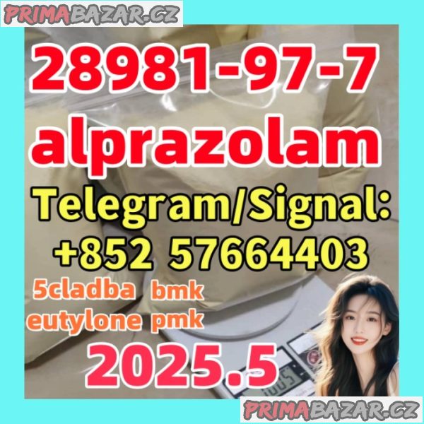 alprazolam 28981-97-7 5cladba eutylone Global sales strongest Factory direct sales top sales