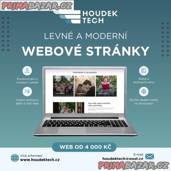 Moderní a levné webové stránky