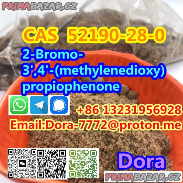 2-Bromo-3',4'-(methylenedioxy)propiophenone CAS 52190-28-0 2-Bromo-3',4'-(methylenedioxy)propiophenone CAS 52190-28-0