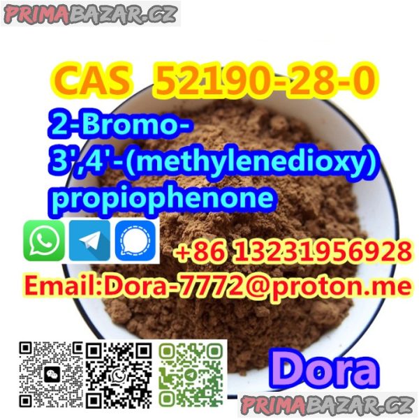 2-Bromo-3',4'-(methylenedioxy)propiophenone CAS 52190-28-0 2-Bromo-3',4'-(methylenedioxy)propiophenone CAS 52190-28-0