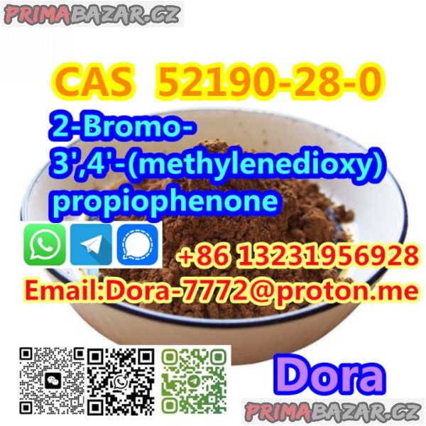 2-Bromo-3',4'-(methylenedioxy)propiophenone CAS 52190-28-0 2-Bromo-3',4'-(methylenedioxy)propiophenone CAS 52190-28-0