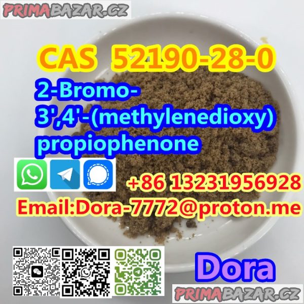 2-Bromo-3',4'-(methylenedioxy)propiophenone CAS 52190-28-0 2-Bromo-3',4'-(methylenedioxy)propiophenone CAS 52190-28-0